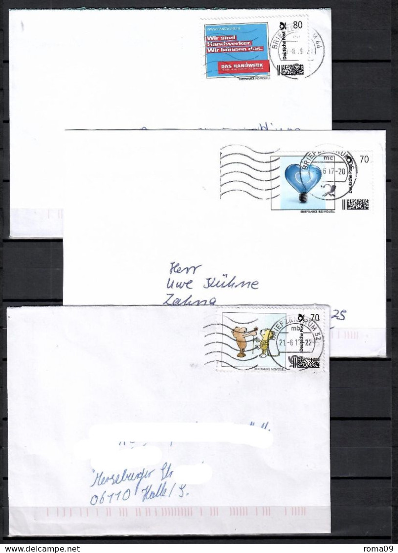 Bund, Marke Individuell, 4 Briefe; E-109 - Personalisierte Briefmarken