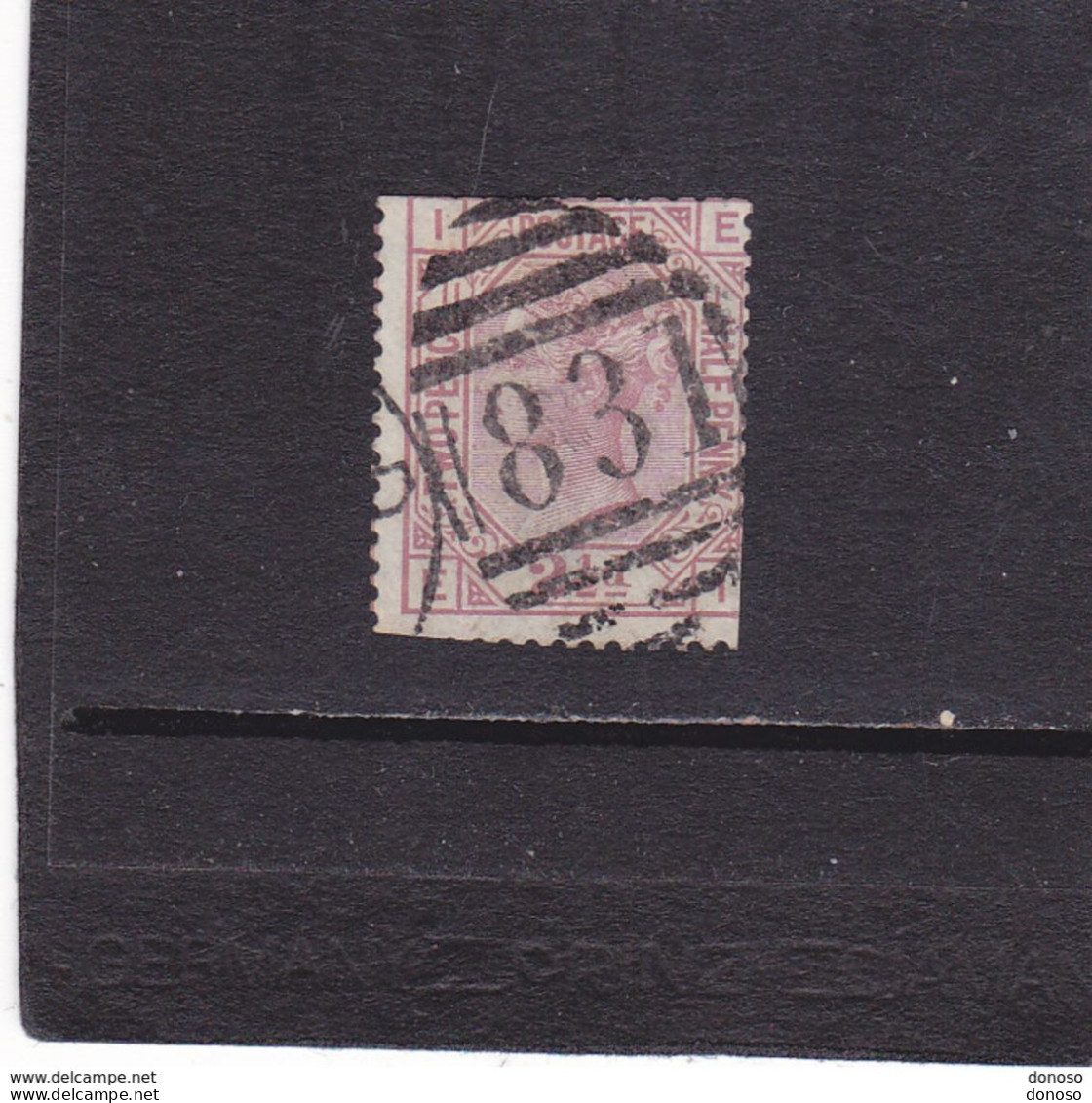 GB 1875 VICTORIA Yvert 56 Planche 11 Cachet 831 Oblitéré, Used Cote : 70 Euros - Used Stamps