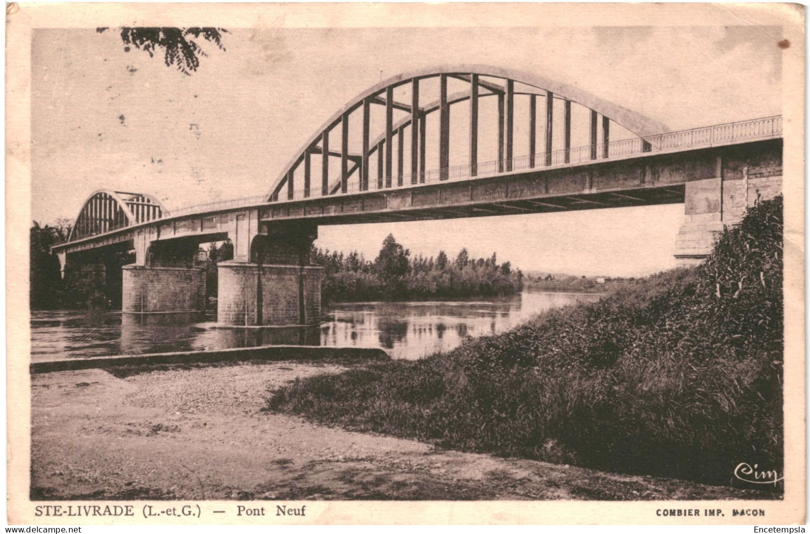 CPA Carte Postale France Sainte Livrade Pont Neuf   VM80266 - Villeneuve Sur Lot