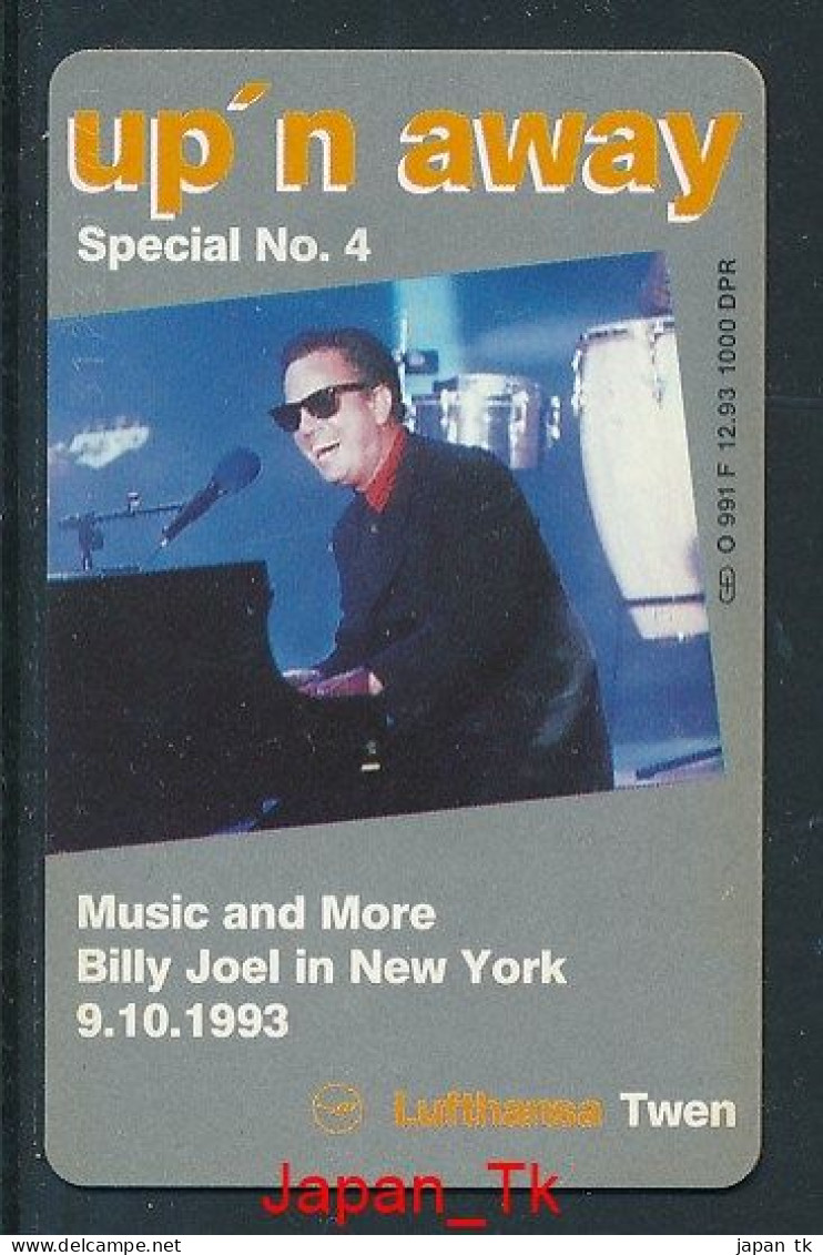 GERMANY O 991 F 93 Lufthansa - Billy Joel  - Aufl  1000 - Siehe Scan - O-Series : Customers Sets