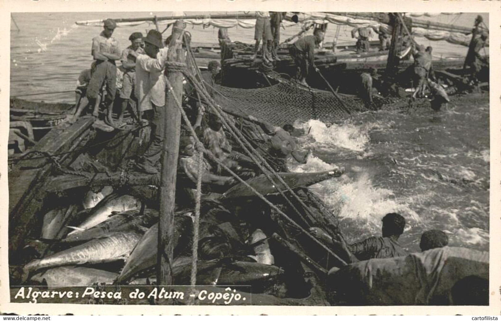 ALGARVE - A Pesca Do Atum No Algarve, Copêjo  ( 2 Scans ) - Faro