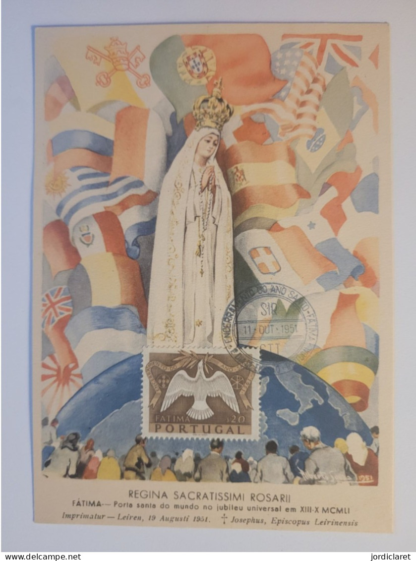 FATIMA 1951 - Lettres & Documents