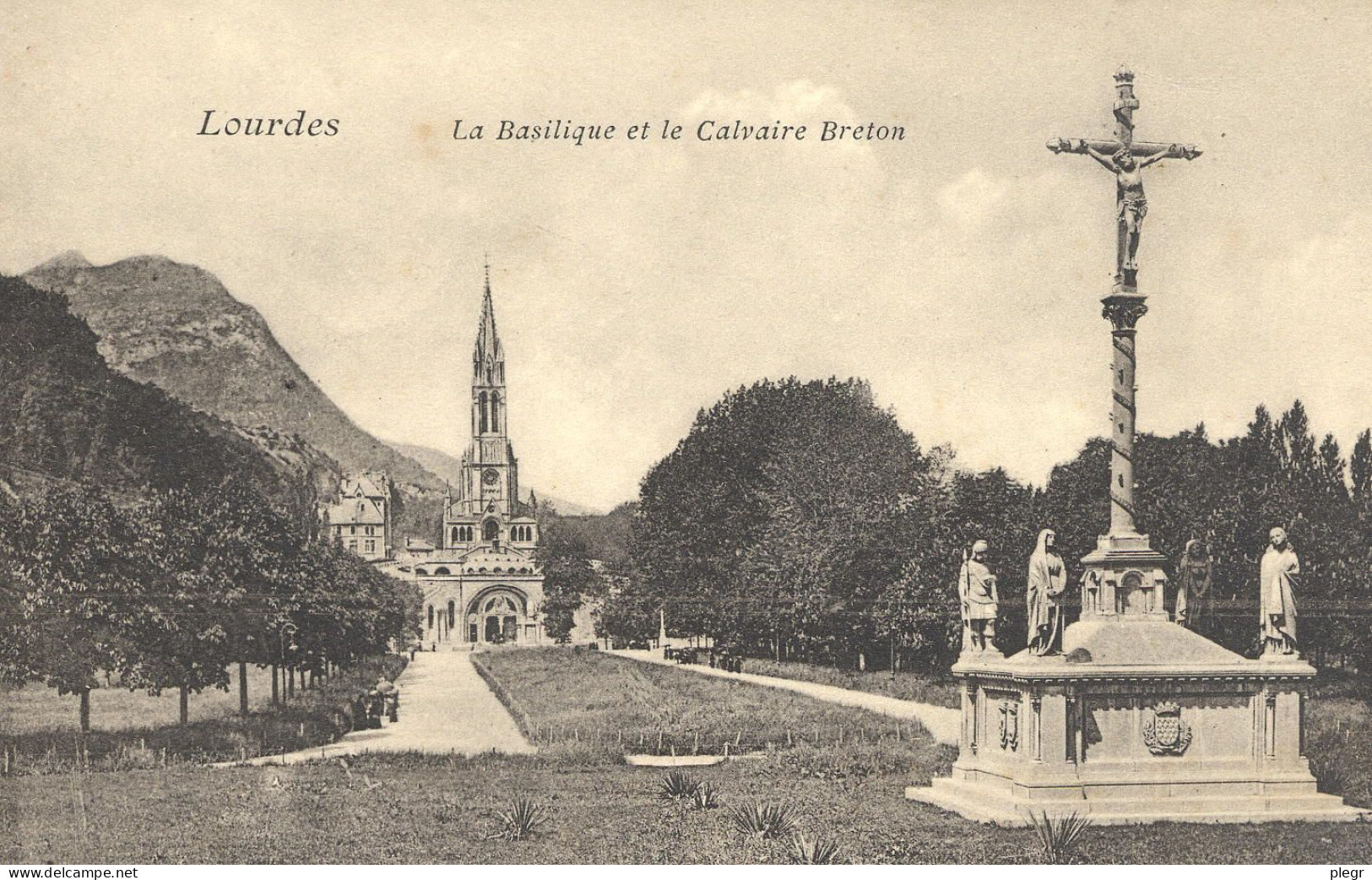 65286 01#0+14 - LOURDES - LOT DE 80 CARTES