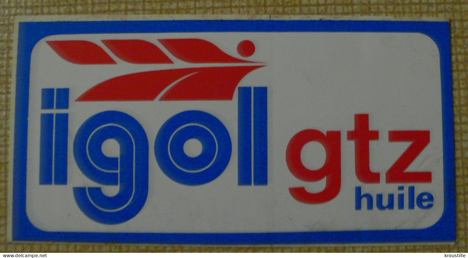 AUTOCOLLANT IGOL GTZ - THEME AUTOMOBILE - Stickers
