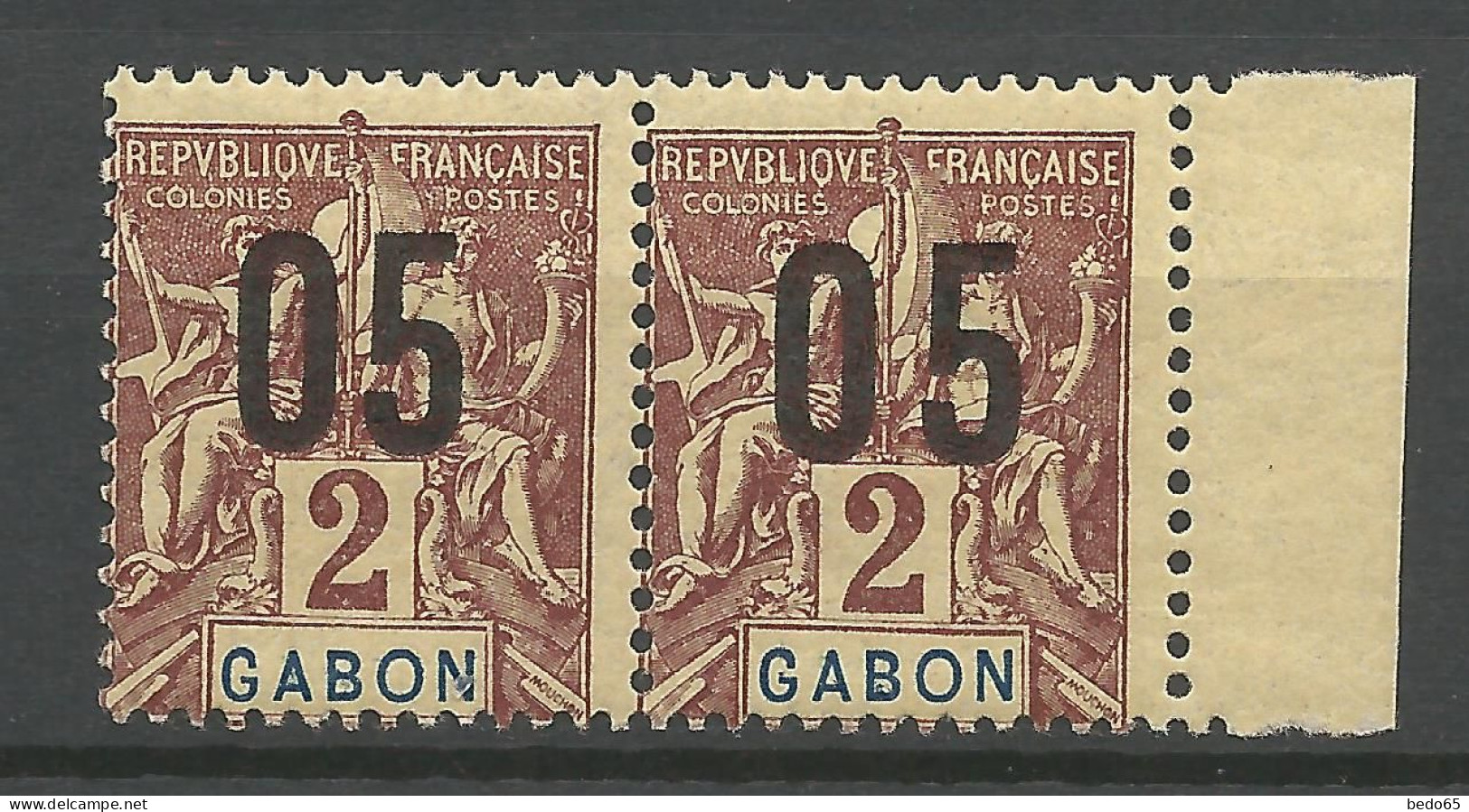 GRANDE COMORE N° 20Aa Tenant à Normal NEUF** LUXE SANS CHARNIERE / Hingeless / MNH - Unused Stamps