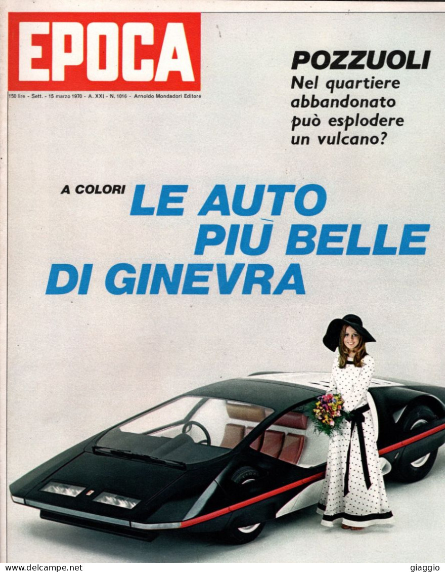 °°° RIVISTA EPOCA N° 1016 DEL 15 MARZO 1970 °°° - Other & Unclassified