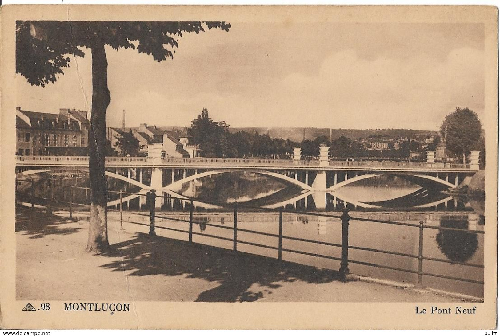 MONTLUCON - Le Pont Neuf - Montlucon