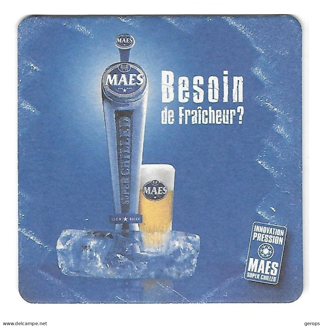 171a Brij. Maes Waarloos  Frans - Beer Mats
