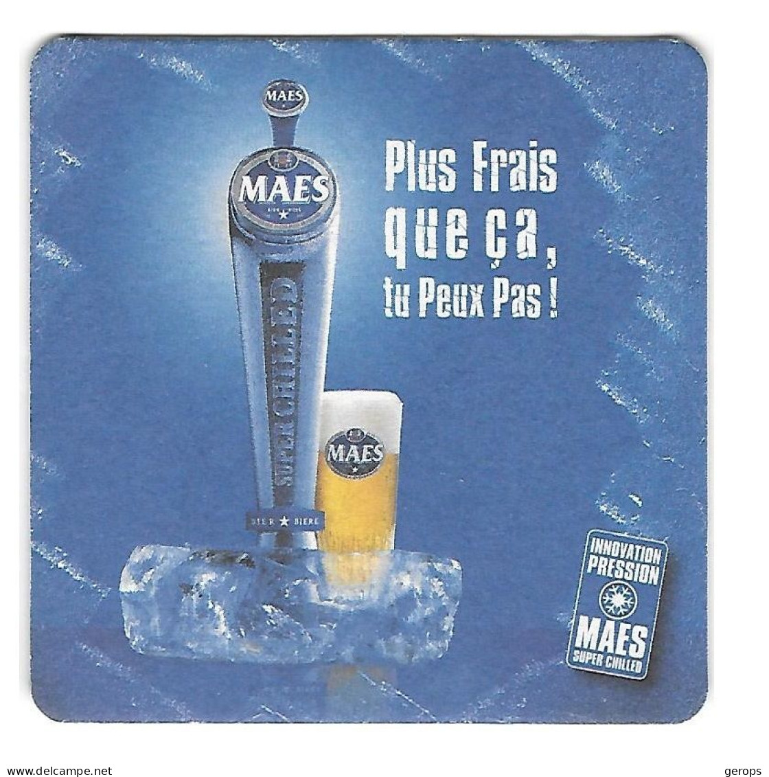 172a Brij. Maes Waarloos  Frans - Beer Mats