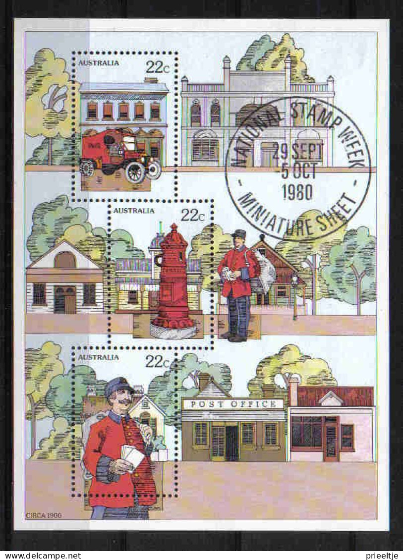 Australia 1980 Stamp Week S/S Y.T. BF 7 ** - Blocchi & Foglietti