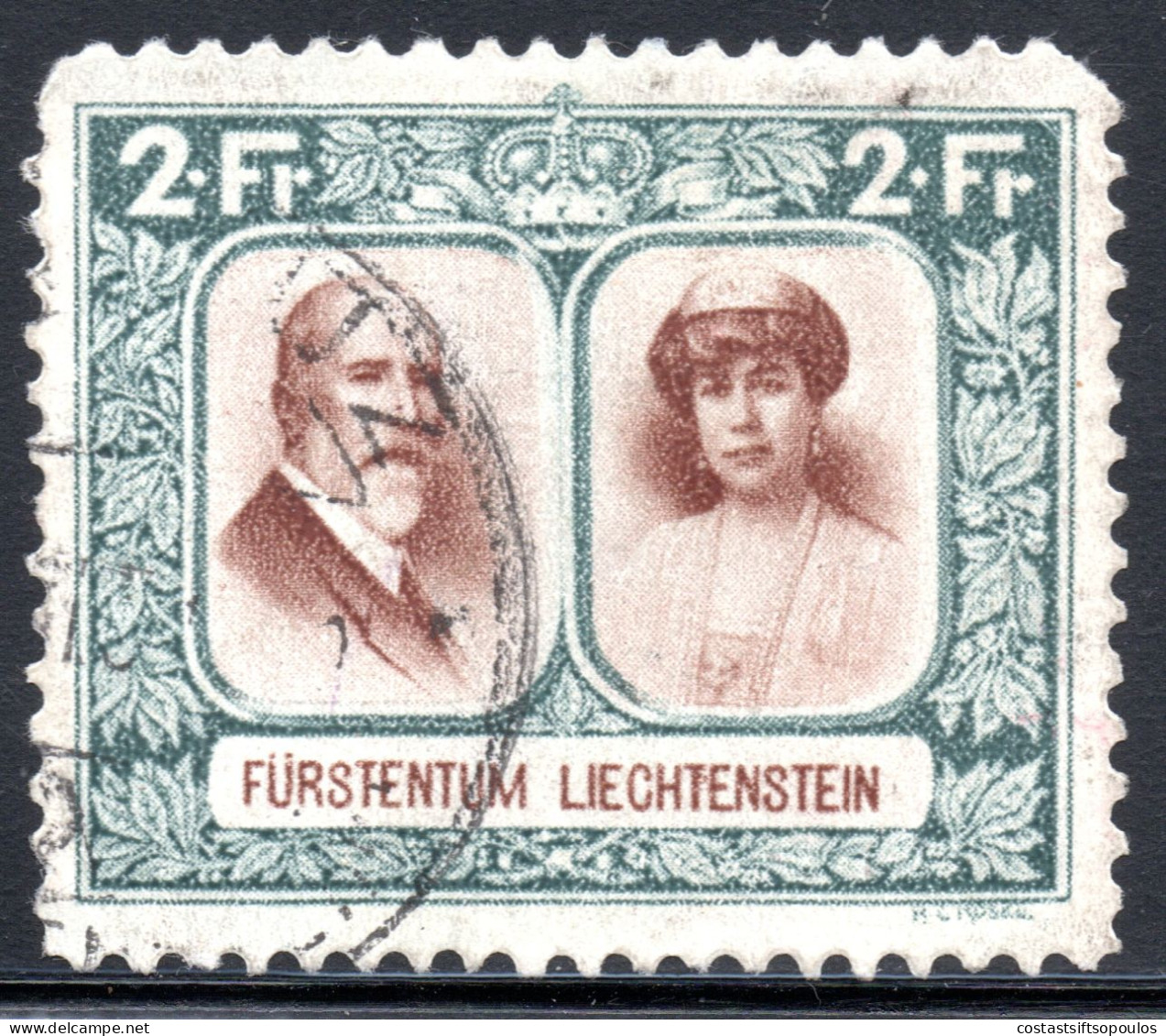 3004.1930 2 FR.PRINCE AND PRINCESS PERF.11.5 SC.107b. - Gebraucht