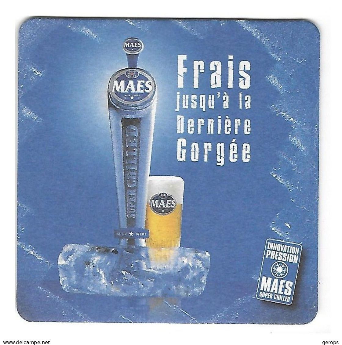 174a Brij. Maes Waarloos  Frans - Beer Mats