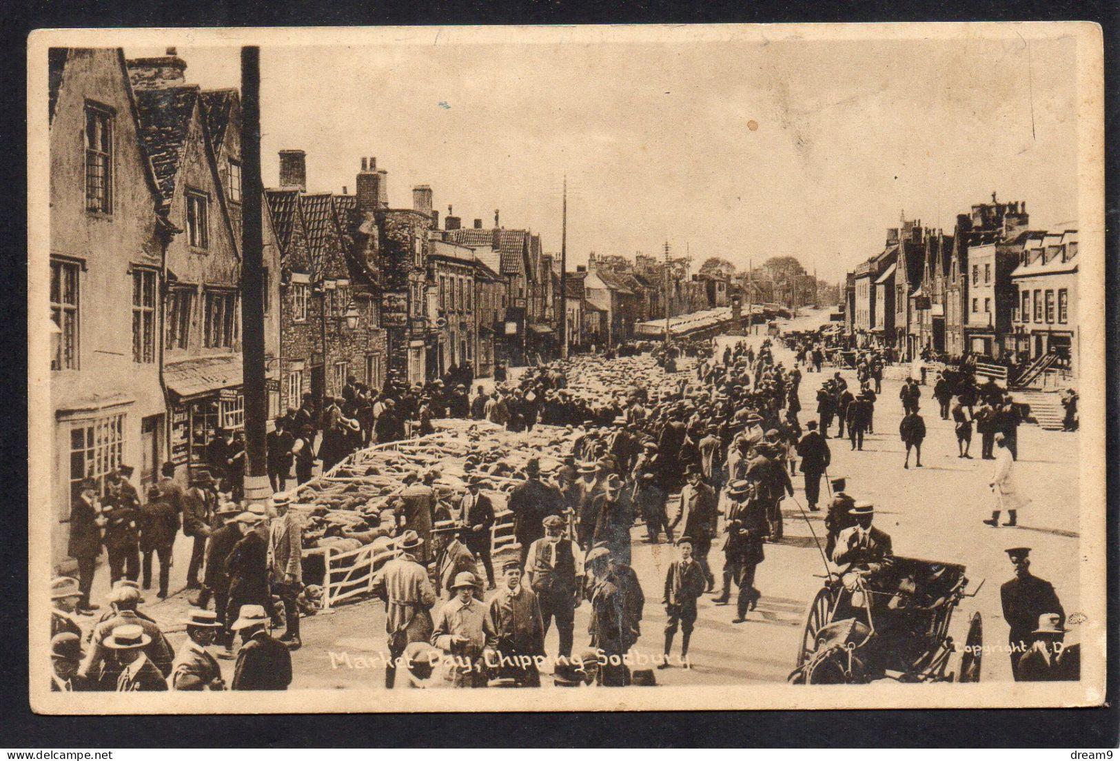 ROYAUME UNIS - ANGLETERRE - CHIPPING SODBURY - Market Day - Marché Aux Moutons - Other & Unclassified