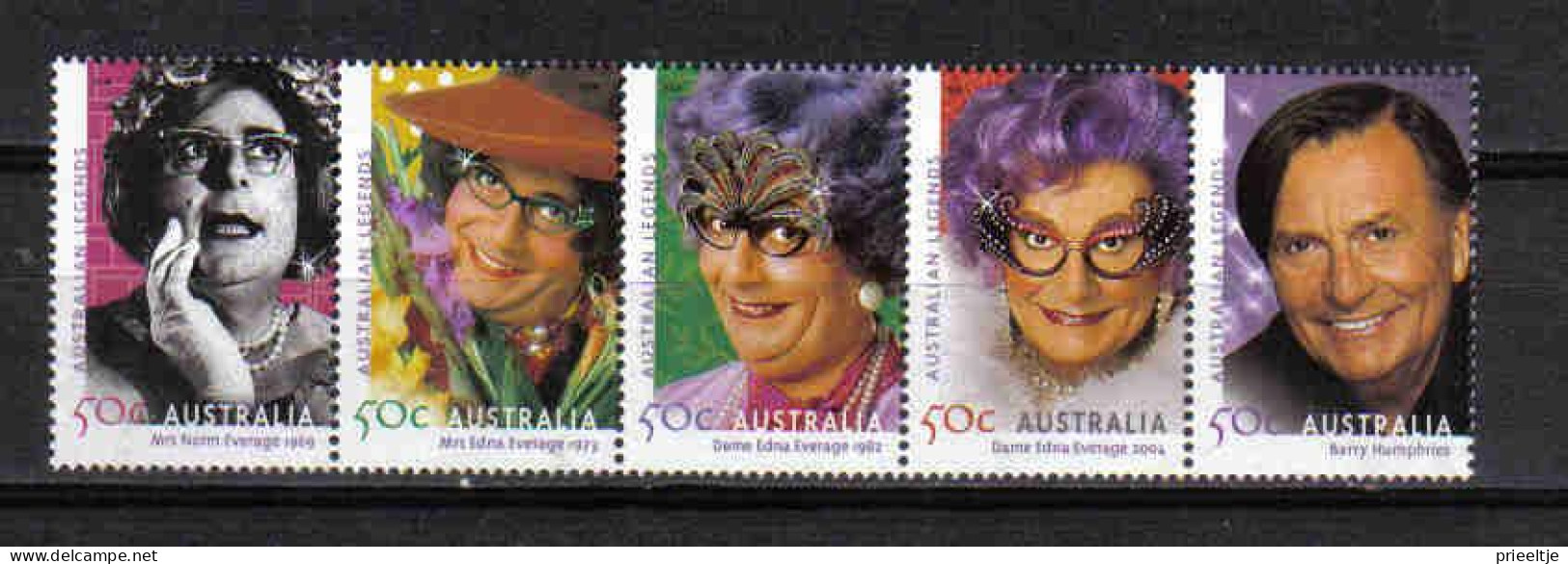 Australia 2006 Dame Edna Strip Y.T. 2396/2400 ** - Ongebruikt