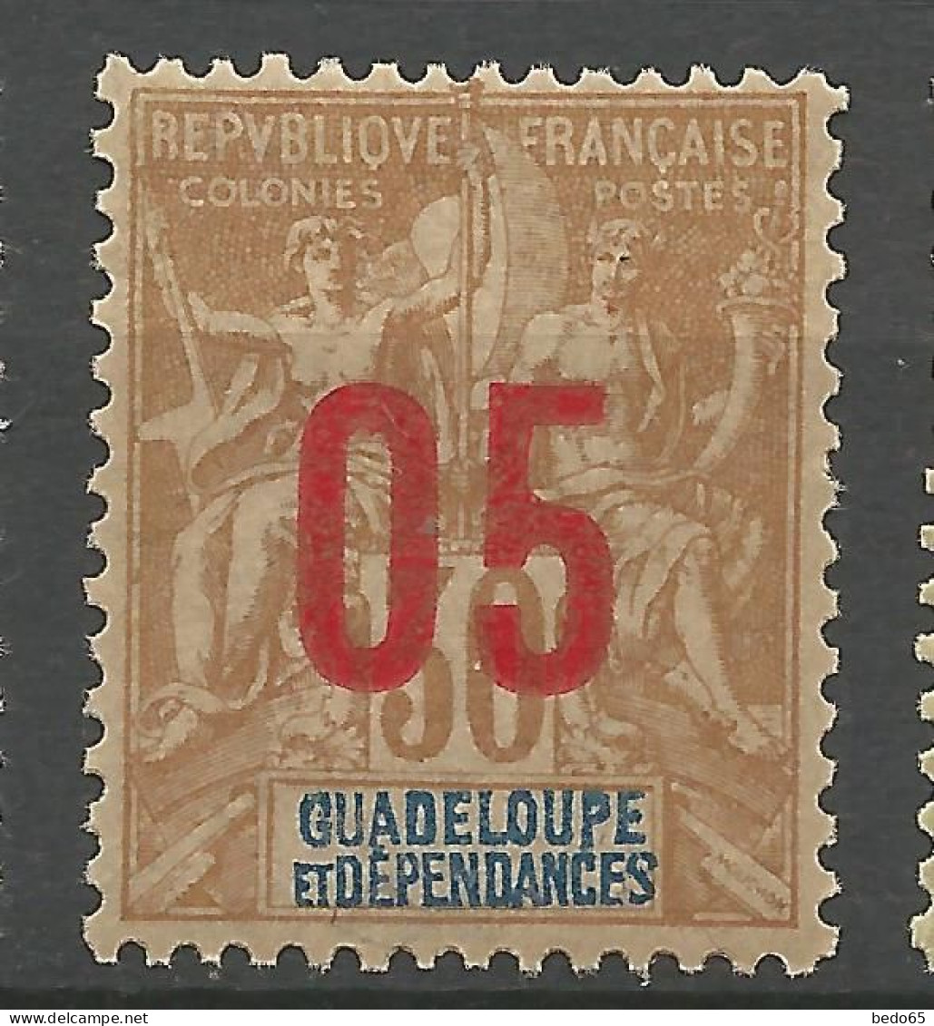 GUADELOUPE  N° 73 NEUF** LUXE SANS CHARNIERE / Hingeless / MNH - Unused Stamps