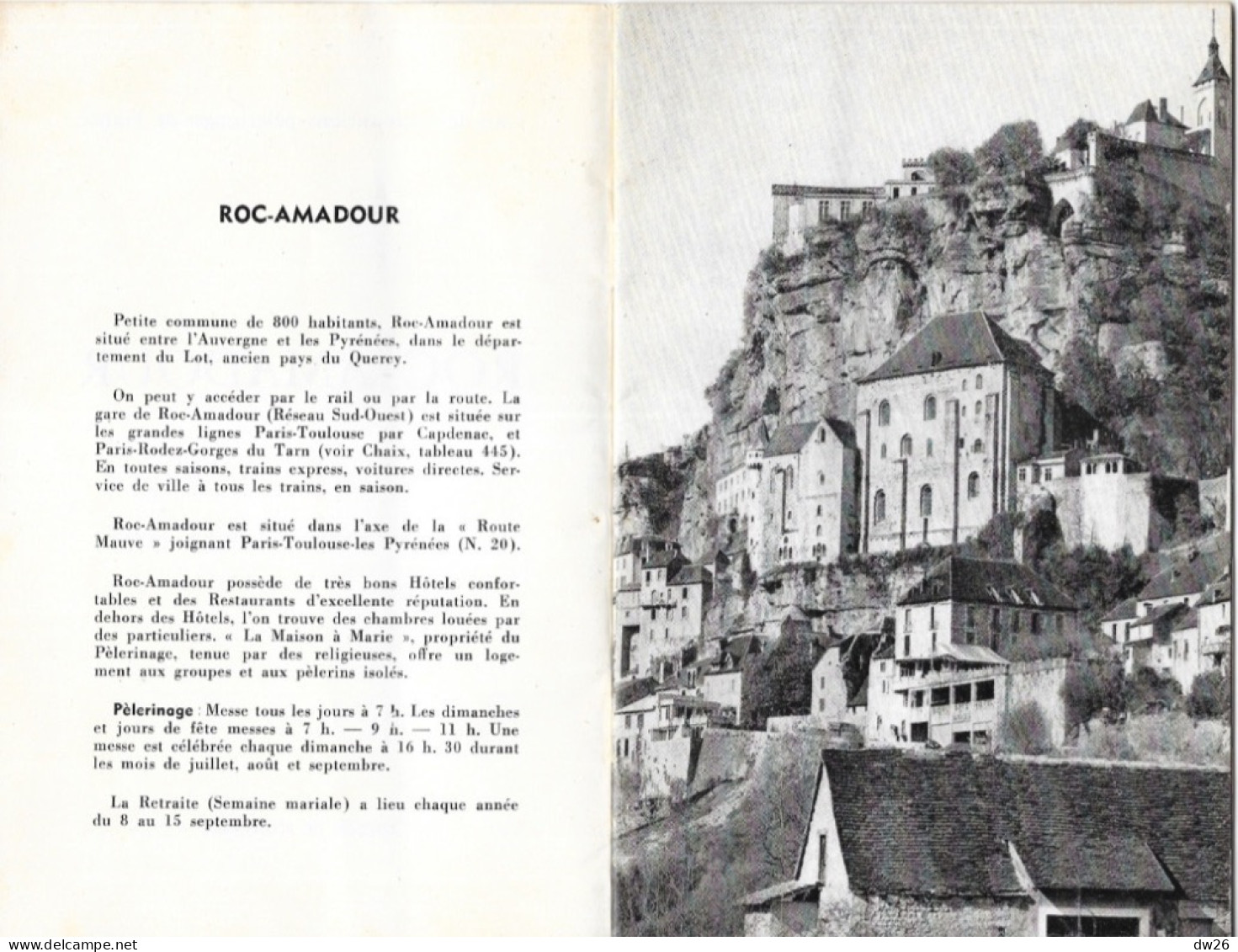 Guide De Roc-Amadour (du Pèlerin Et Du Touriste) Un Des Plus Anciens Pèlerinages De France - Tourismus