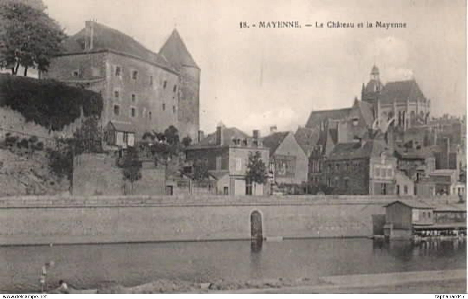 . 53 . MAYENNE . Le Château Et La Mayenne . - Mayenne