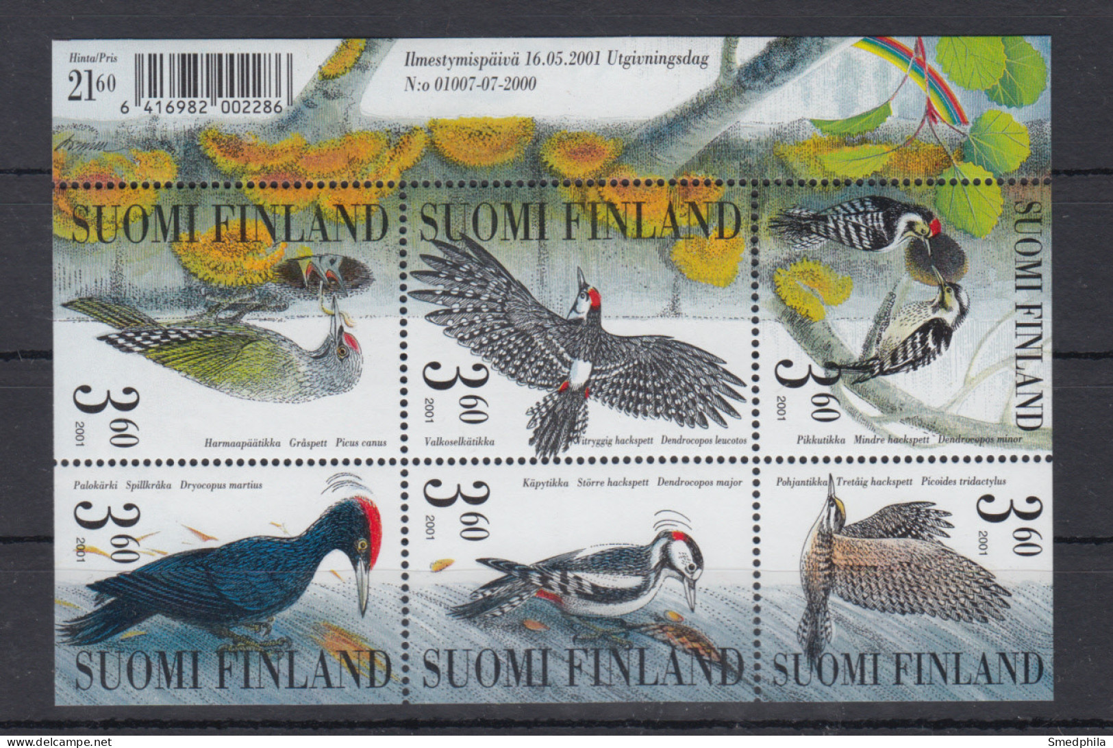 Finland 2001 - Michel Block 27 MNH ** - Blocs-feuillets