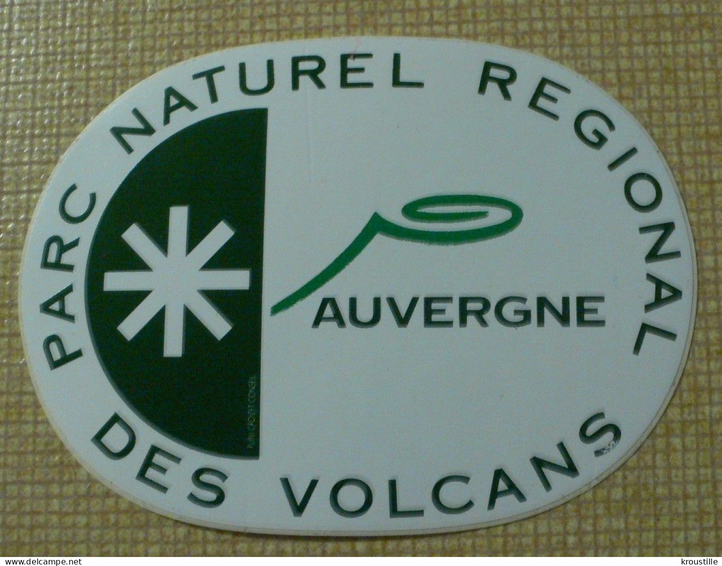 AUTOCOLLANT PARC NATUREL REGIONAL DES VOLCANS - Stickers