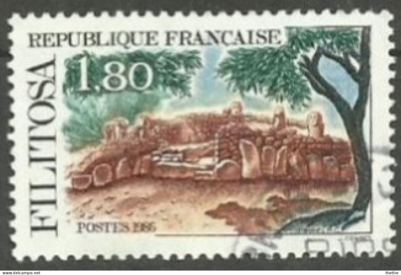 FRANCE - Monument Mégalithique Filitosa : Corse Du Sud - Used Stamps