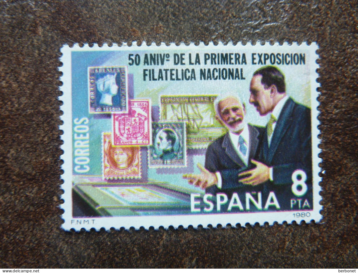 1980  50 Anniversario De La Primera Exposicion Filatelica Nacional  ** MNH - Ungebraucht