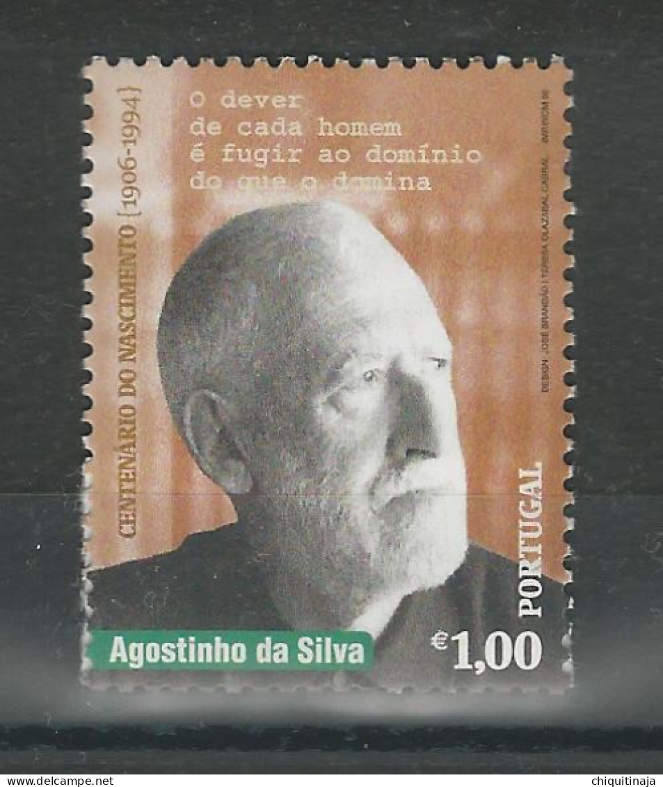 Portugal 2006 “Personajes: Agostinho Da Silva” MNH/** - Unused Stamps