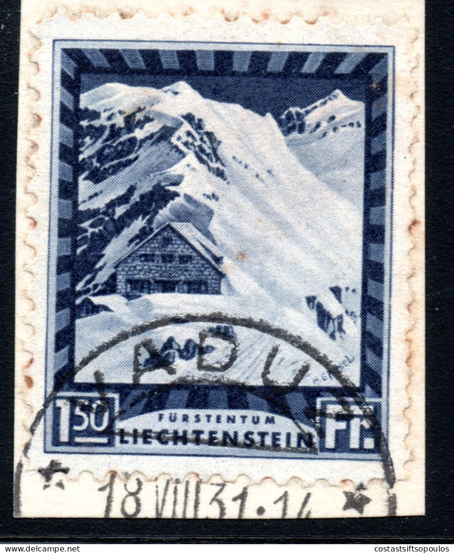 3006.1930 1.50 FR.MOUNTAI COTTAGE PERF.10.5 SC.106 - Gebruikt