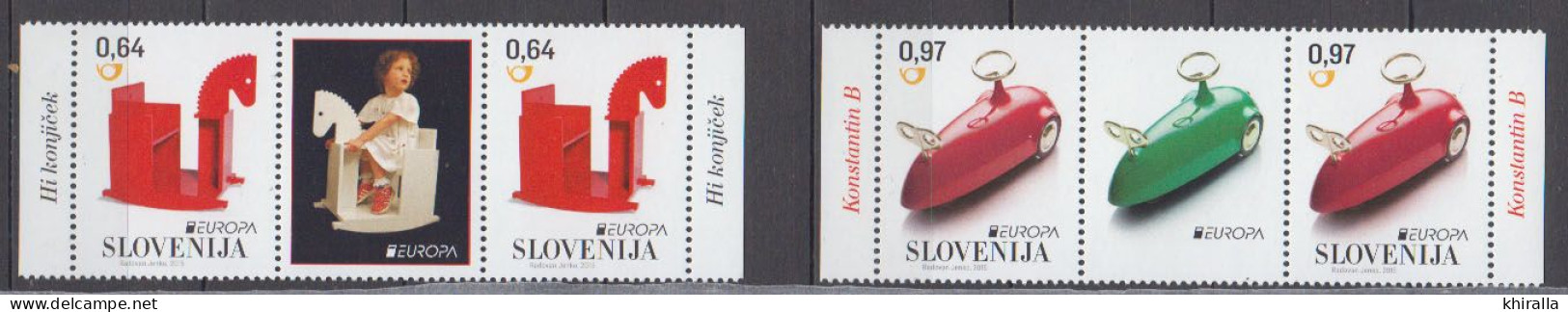 SLOVENIE   2015  EUROPA        N°  964 / 965  X 2     ( Neuf Sans Charnieres )    COTE  10 € 00 - Eslovenia