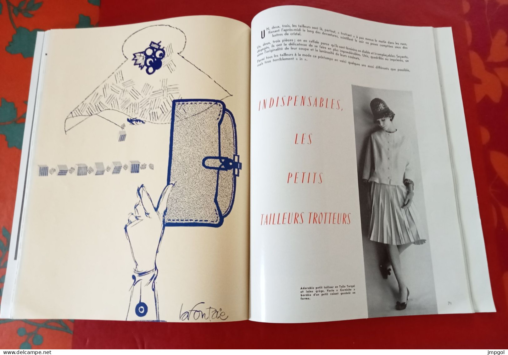 Prêt à Porter n°22 Mai 1961 Minou Drouet Martine Carol Tendance Mode Hommes et Femmes Tailleurs Robes Manteaux