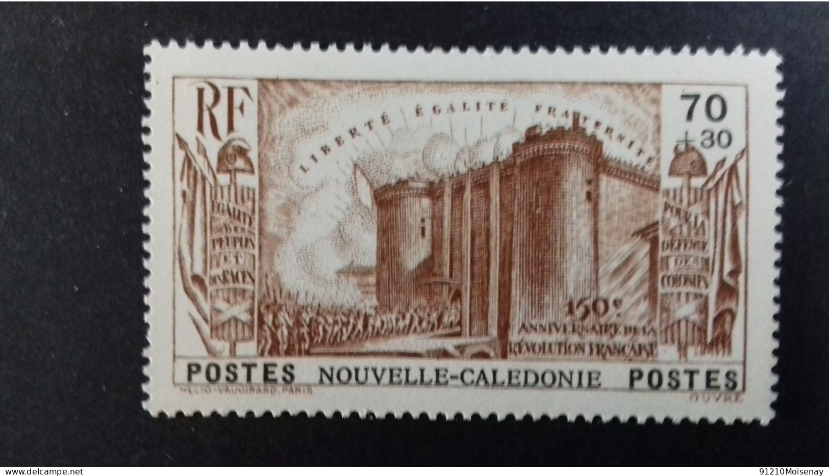 NOUVELLE CALEDONIE   N°176**  GRANDES  SERIES  COLONIALES   150ème Anniversaire De La Révolution - 1939 150e Anniversaire De La Révolution Française