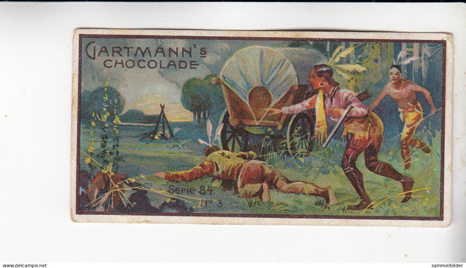 Gartmann  Coopers Lederstrumpf Erzählungen Wildtöters Abenteuer  Serie 84 #3 Von 1903 - Other & Unclassified