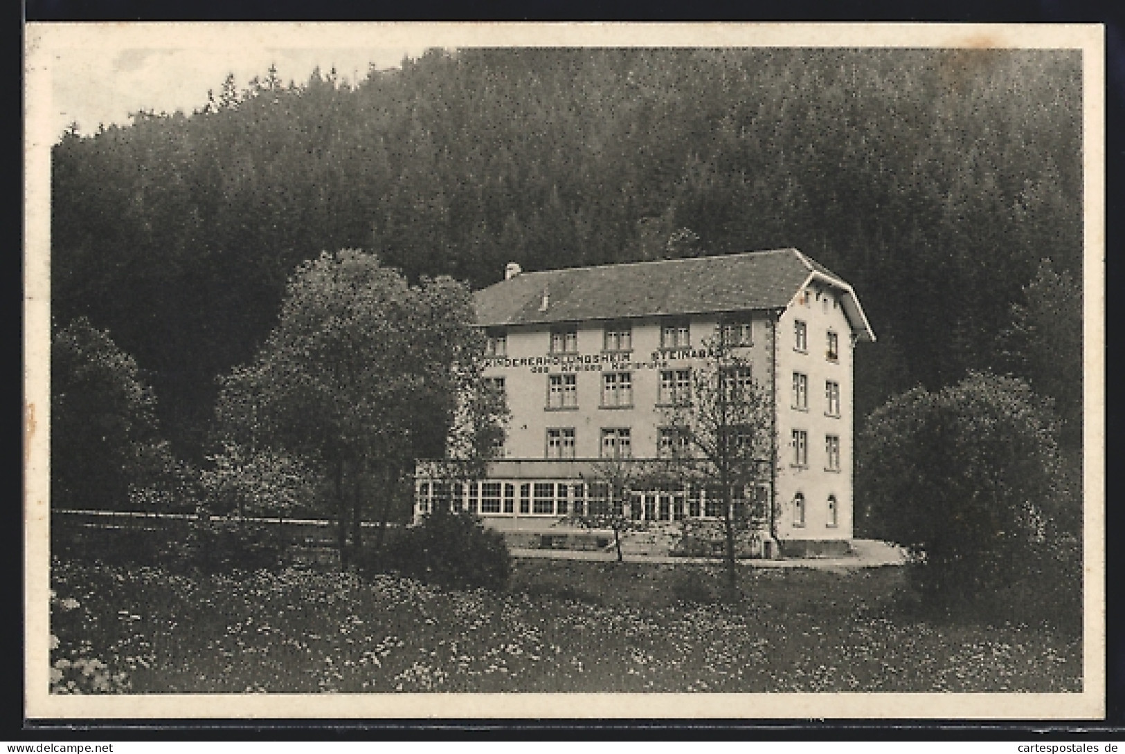 AK Bonndorf / Schwarzwald, Kindererholungsheim Steinabad  - Bonndorf