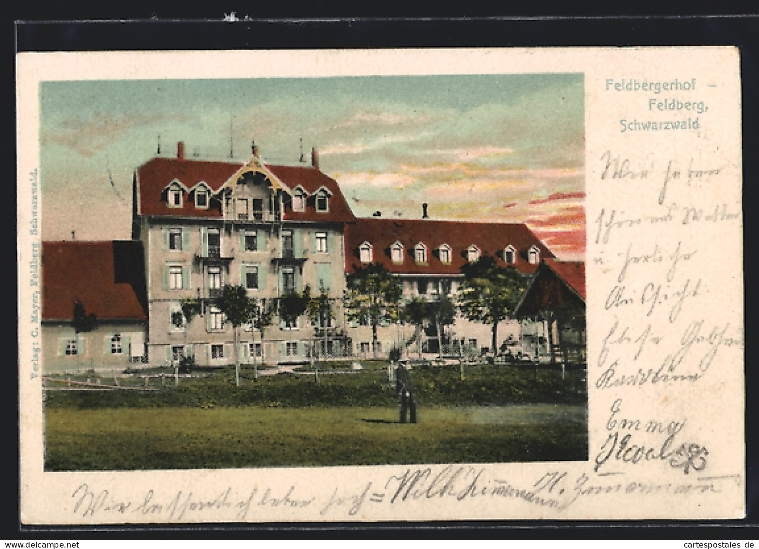 AK Feldberg /Schwarzwald, Hotel Feldbergerhof Karl U. Fanny Mayer  - Feldberg