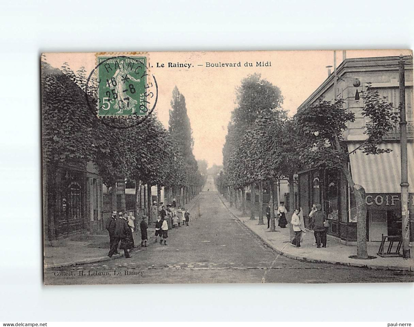 LE RAINCY : Boulevard Du Midi - état - Le Raincy
