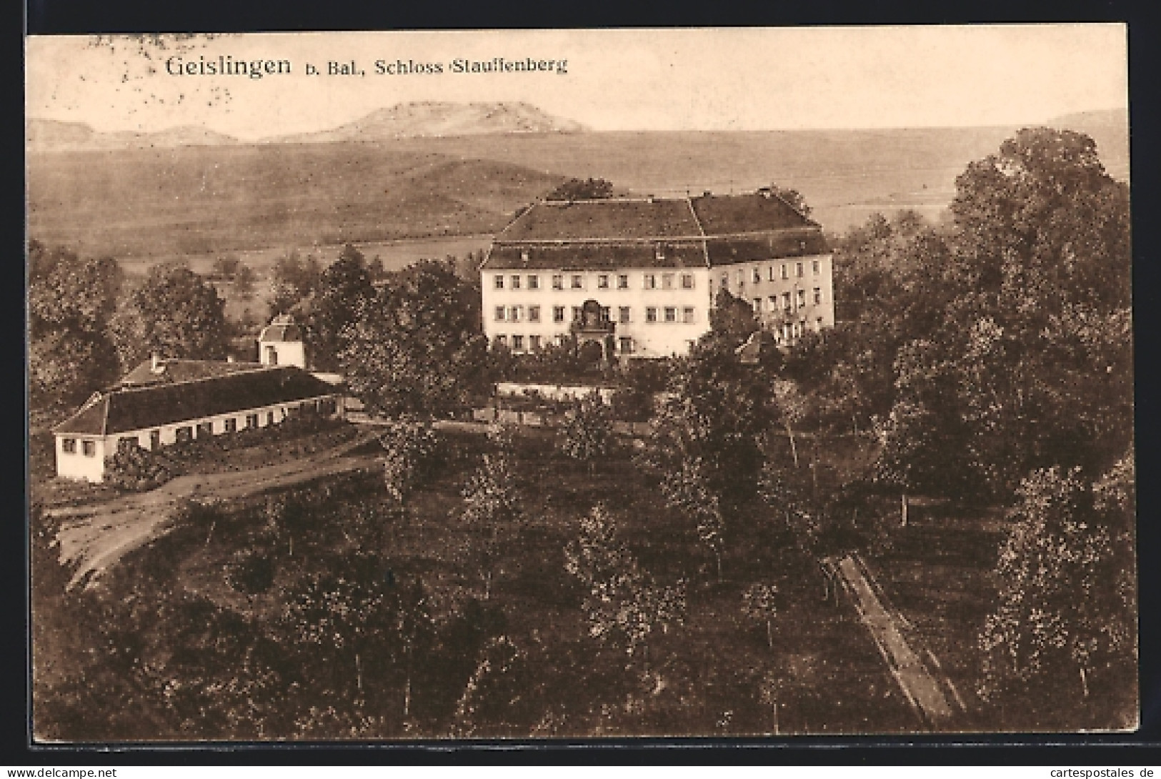 AK Geislingen / Balingen, Schloss Stauffenberg  - Geislingen