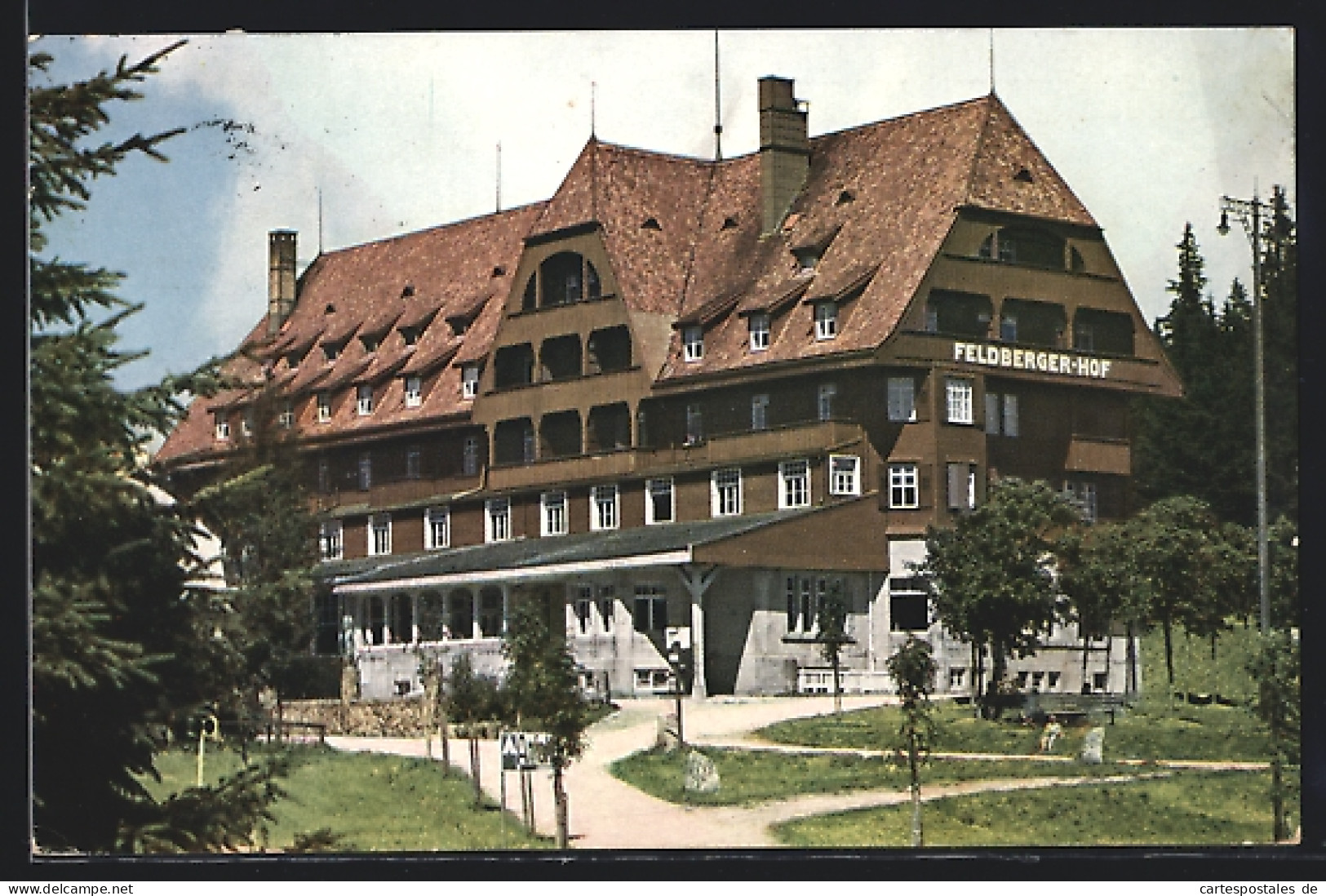 AK Feldberg / Schwarzwald, Hotel Feldbergerhof  - Feldberg