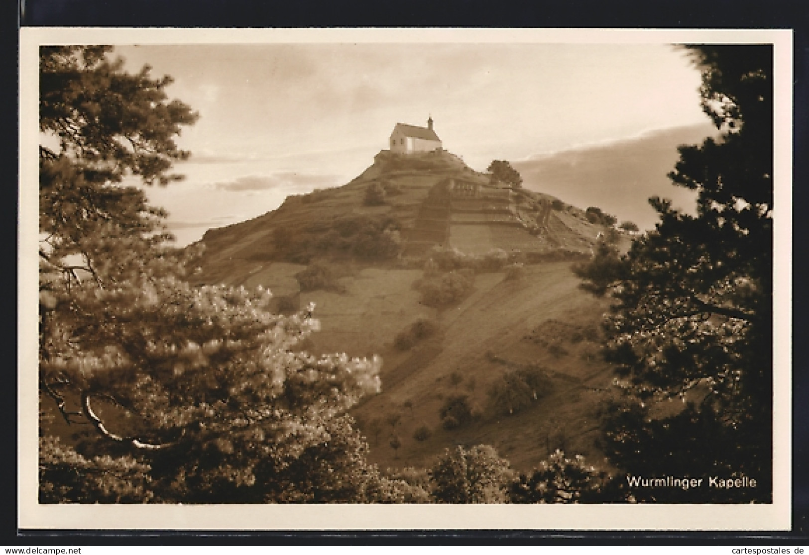 AK Rottenburg Am Neckar, Blick Auf Die Wurmlinger Kapelle  - Rottenburg