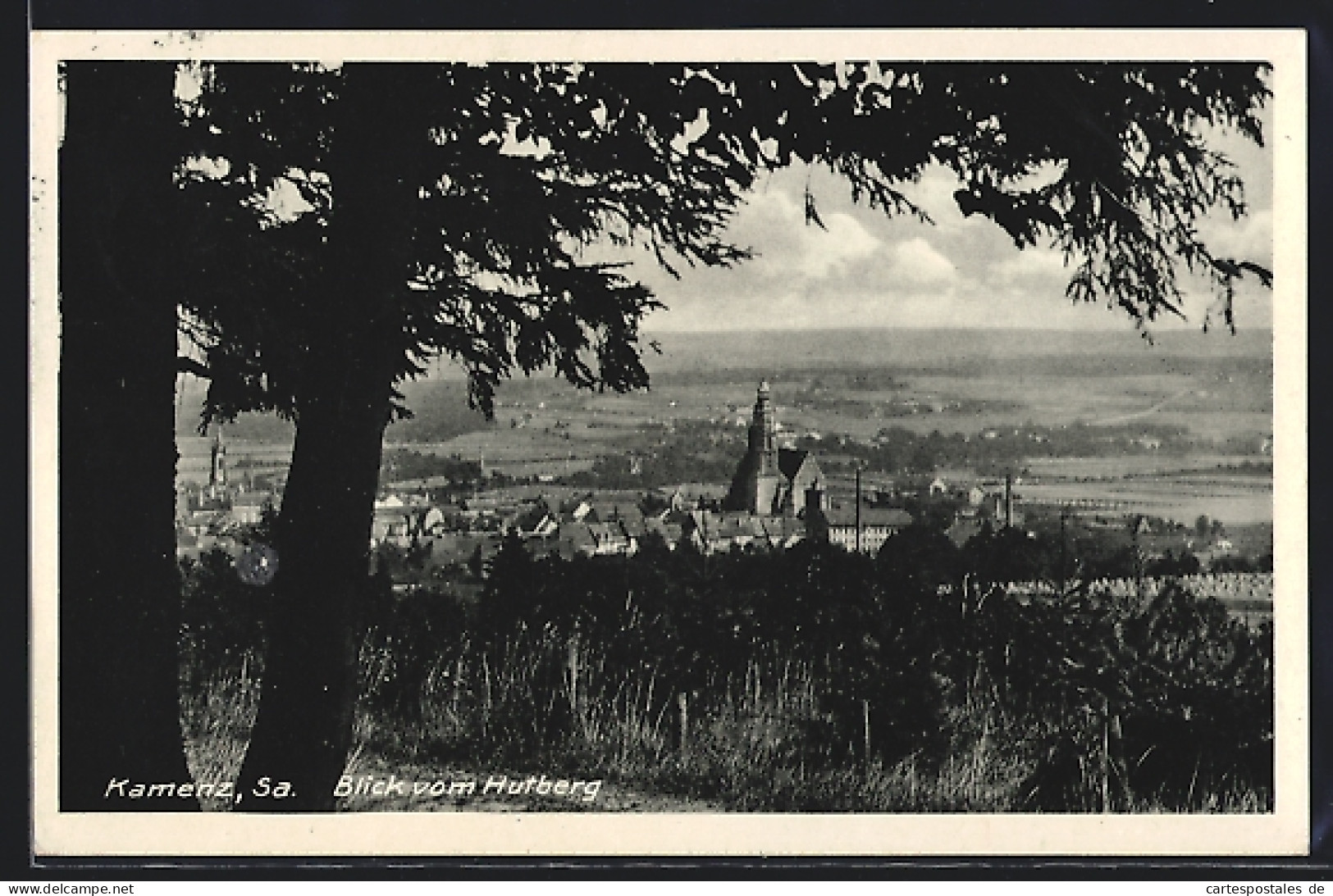 AK Kamenz I. Sa., Panoramablick Vom Hutberg  - Kamenz