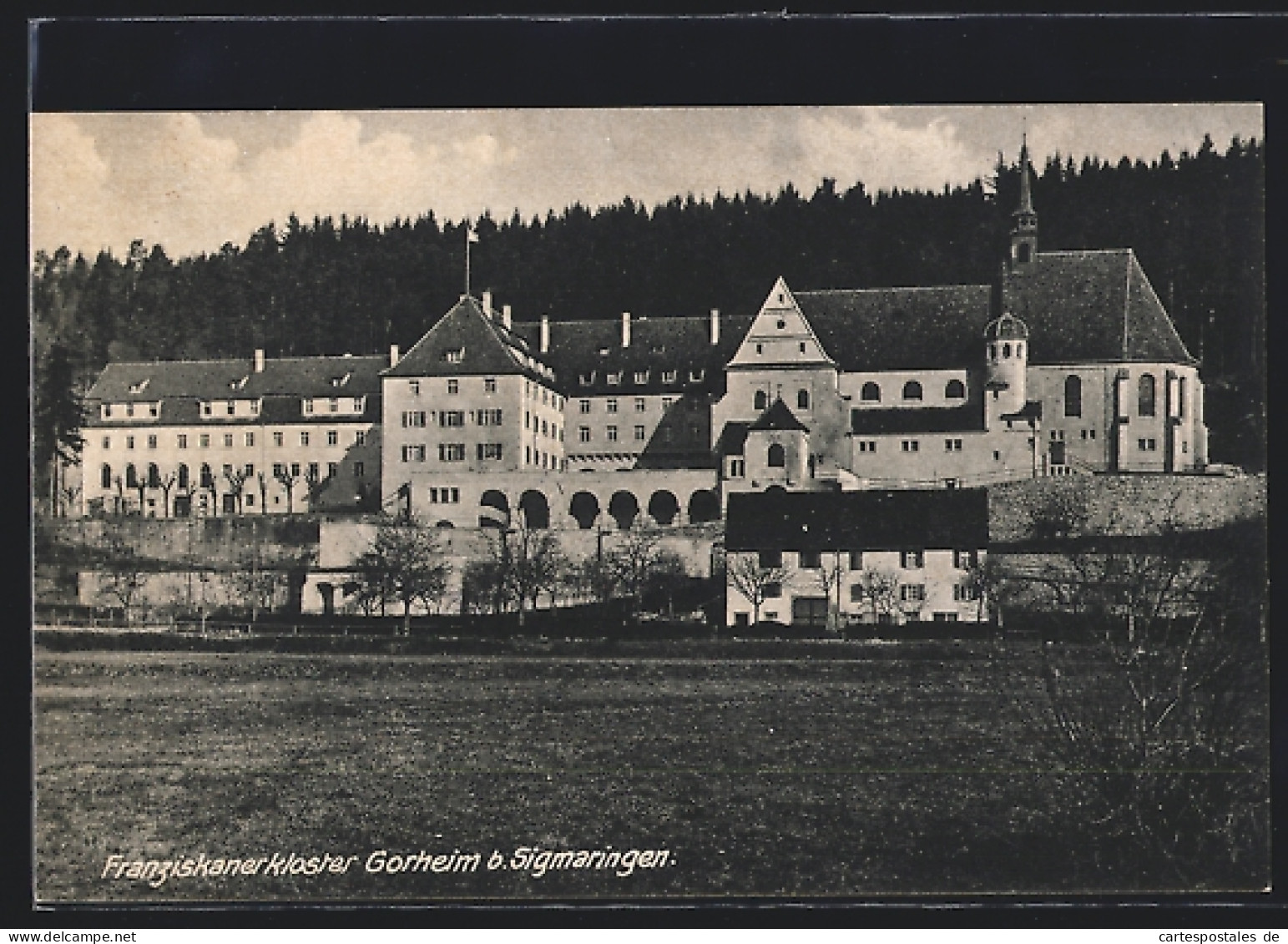 AK Gorheim B. Sigmaringen, Franziskanerkloster Im Sonnenschein  - Sigmaringen