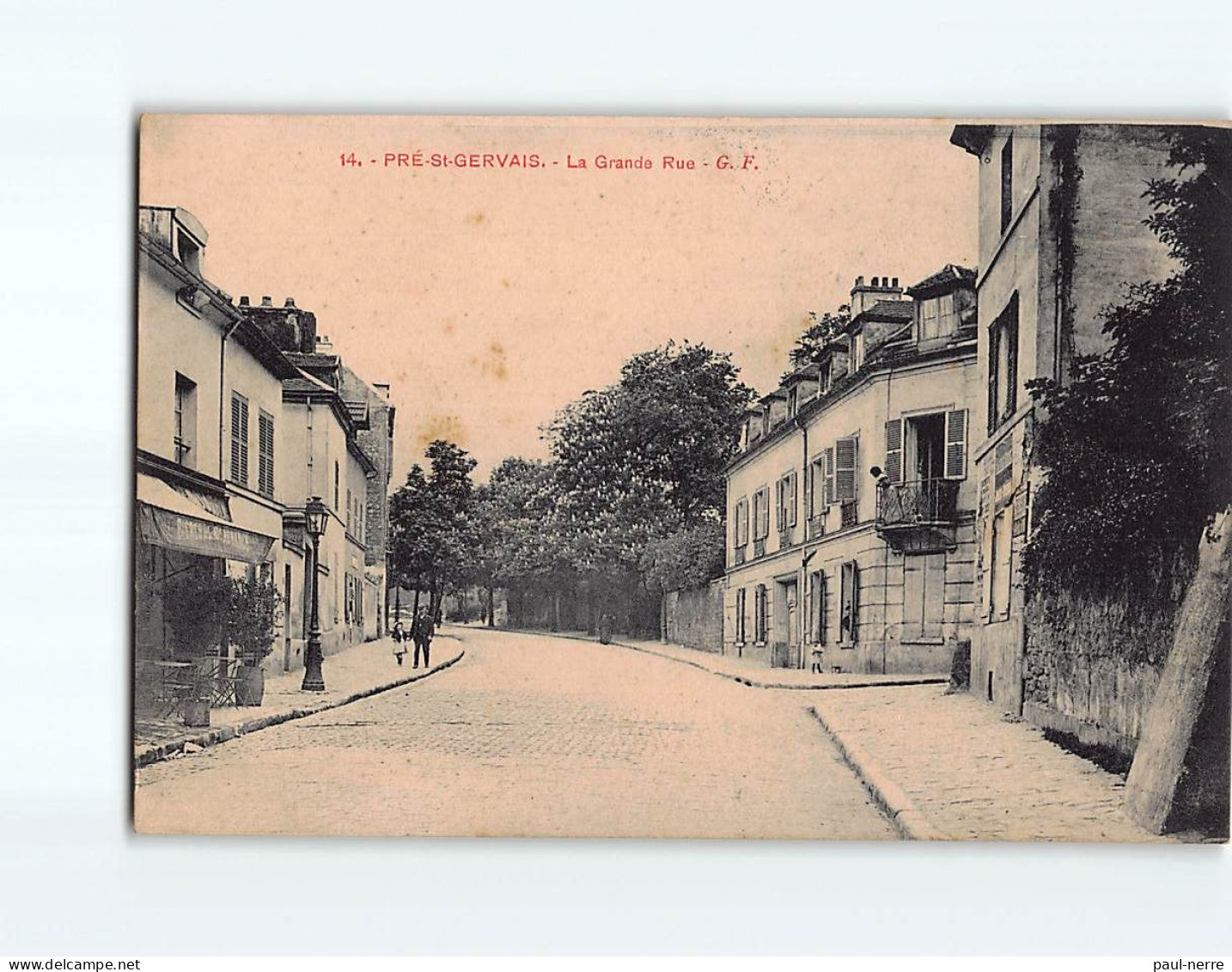 PRE SAINT GERVAIS : La Grande Rue - état - Le Pre Saint Gervais