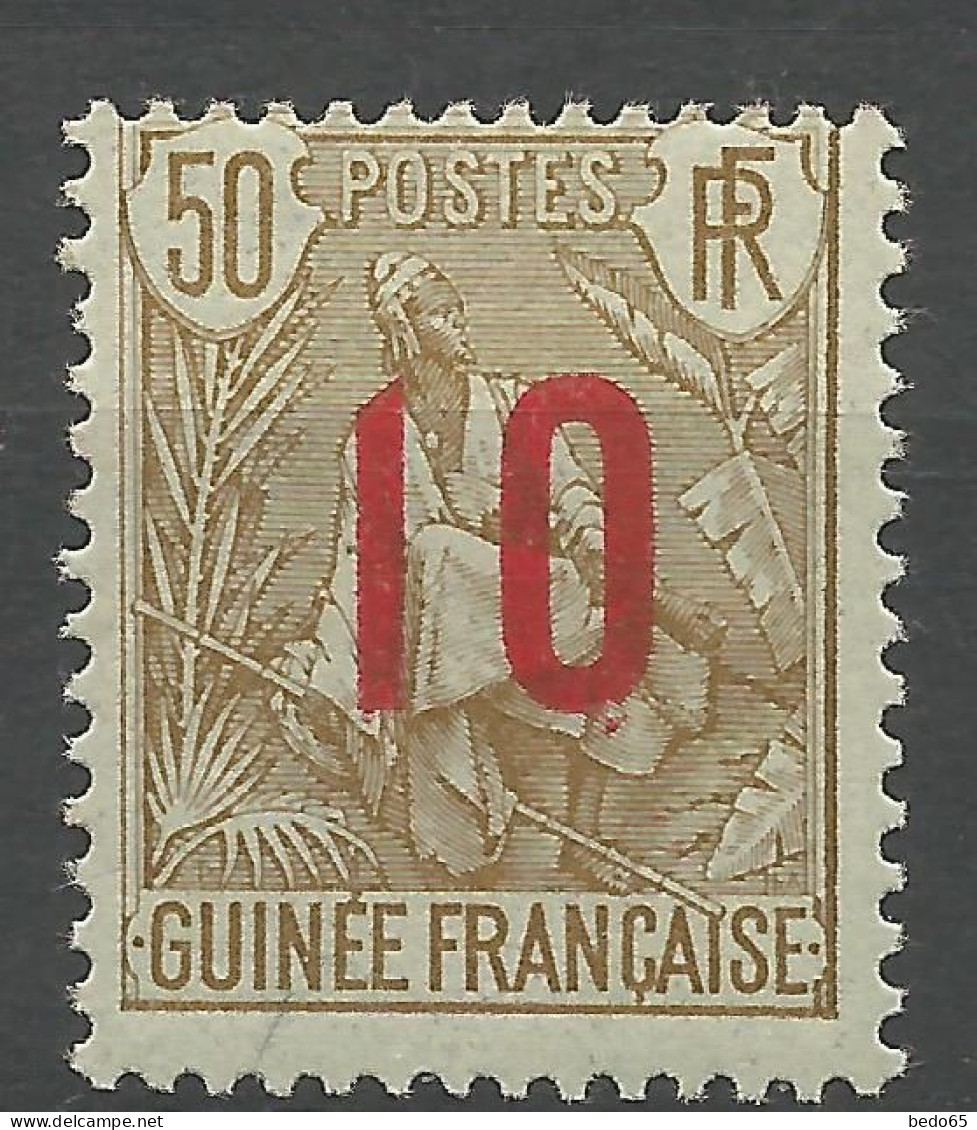 GUINEE N° 62 NEUF** LUXE SANS CHARNIERE / Hingeless / MNH - Nuevos