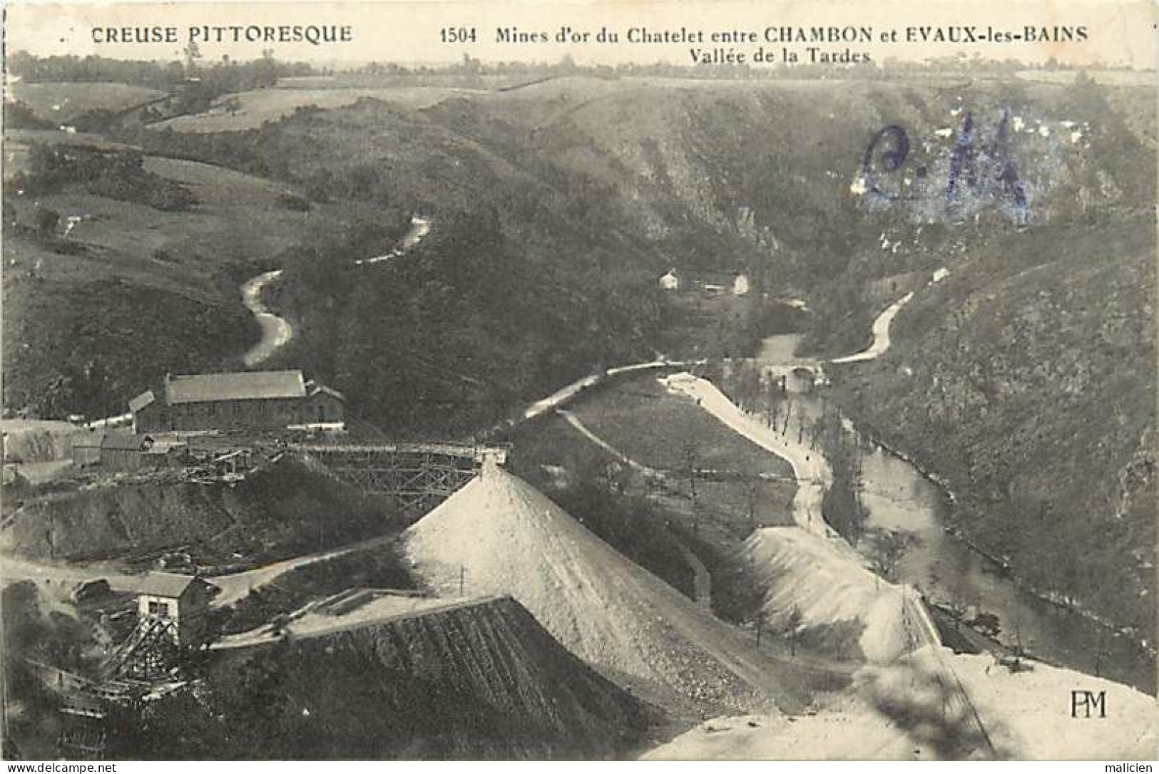 - Creuse  -ref-A604- Le Châtelet - Mines D Or - Vallée De La Tardes - Creuse Pittoresque N° 1504 - - Andere & Zonder Classificatie