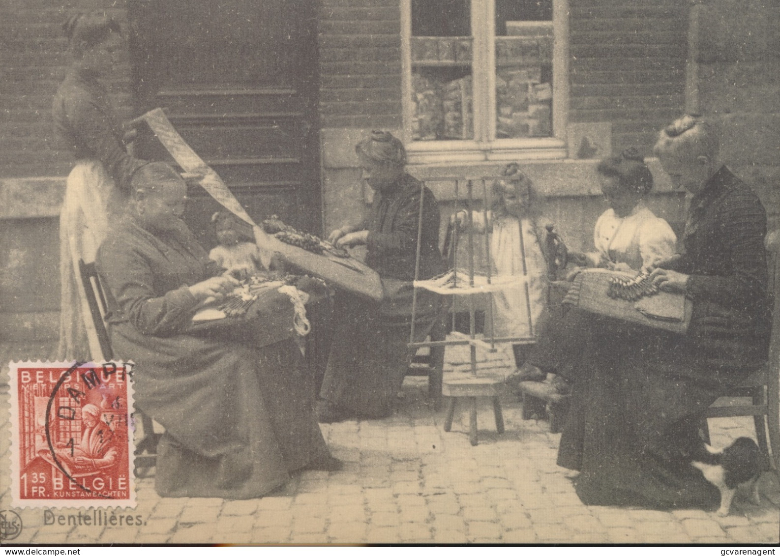 BRUGGE. DENTELLIERE FLAMAND.    BRUGGE 1900. 500 / 803   ZIE AFBEELDINGEN - Brugge