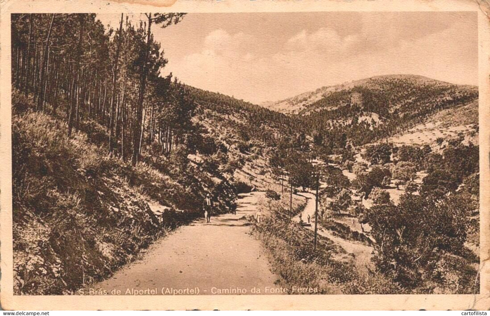 SÃO BRÁS DE ALPORTEL, Algarve - Caminho Da Fonte Férrea  ( 2 Scans ) - Faro