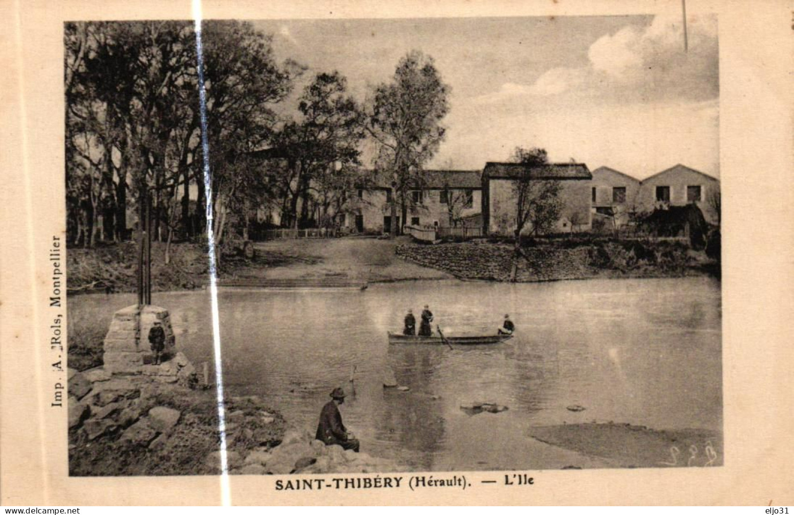 CPA SAINT THIBERY @ ILE @ - Otros & Sin Clasificación