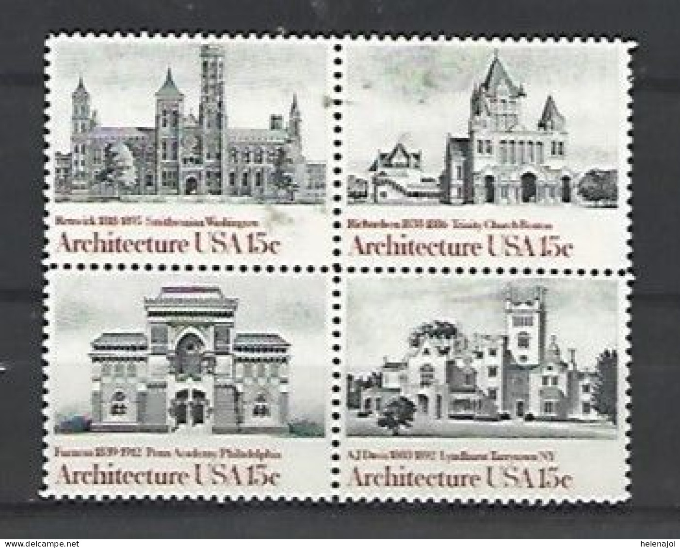 Architecture - Unused Stamps