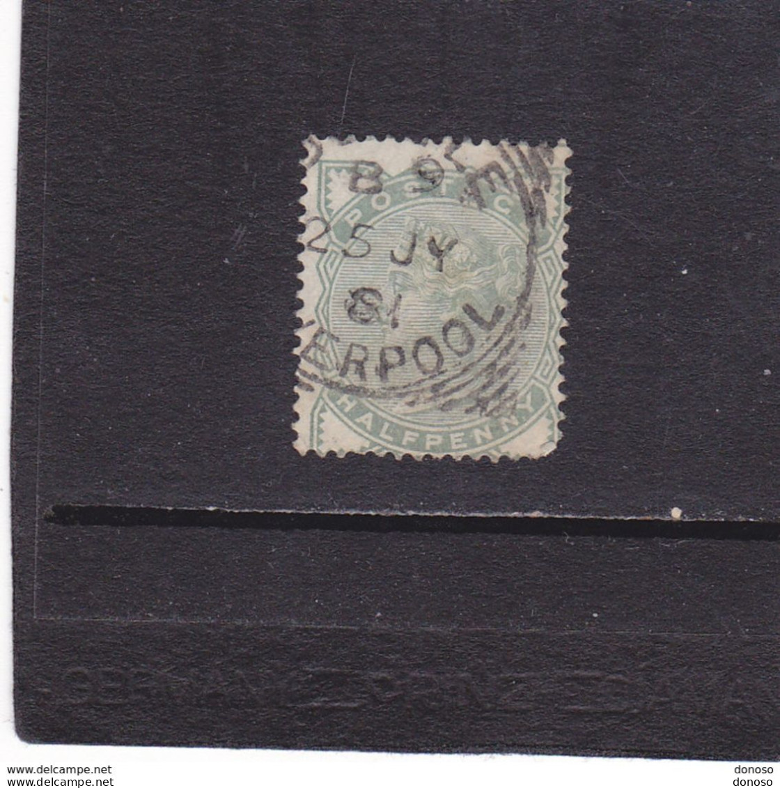 GB 1880 VICTORIA Cachet à Date De Liverpool Yvert 67 Oblitéré, Used Cote : 15 Euros - Used Stamps