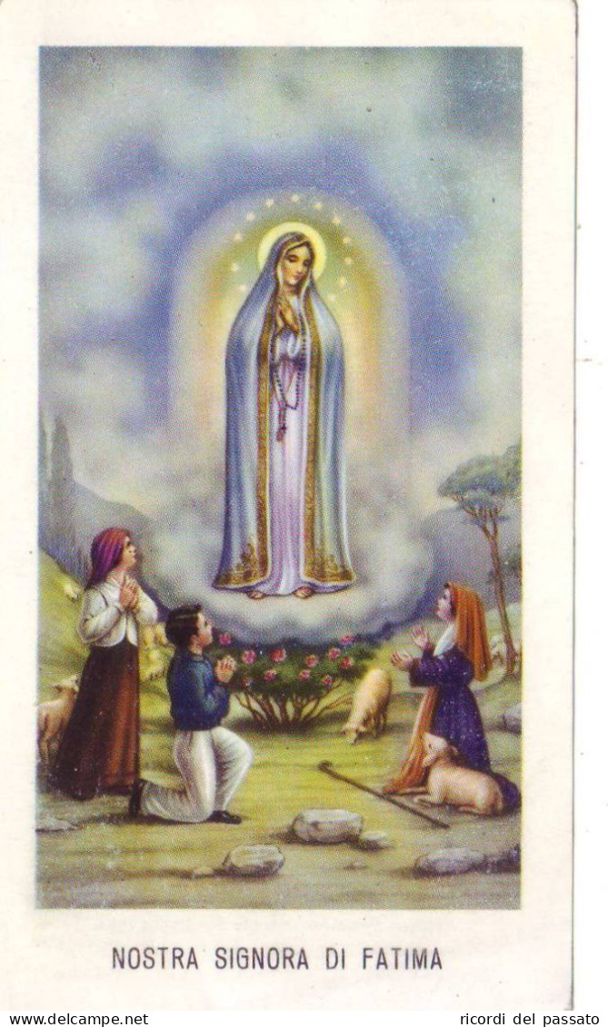 Santino Nostra Signora Di Fatima - Serie Gmi C 157bis - Andachtsbilder