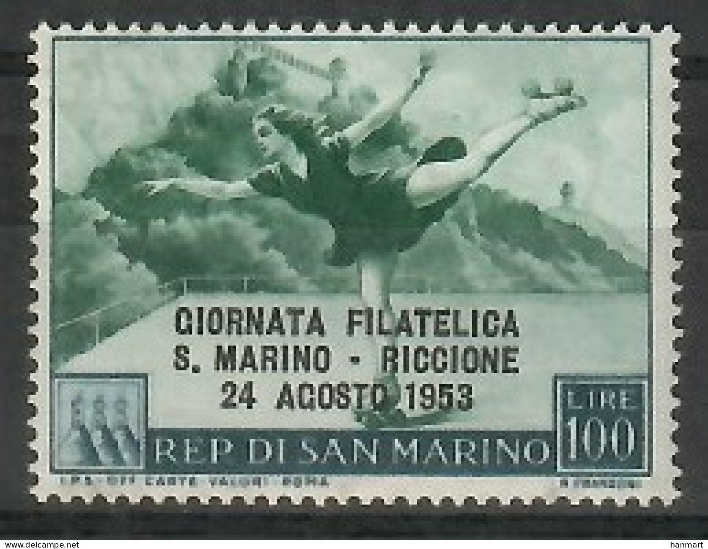 San Marino 1953 Mi 502 MNH  (ZE2 SMR502) - Other & Unclassified