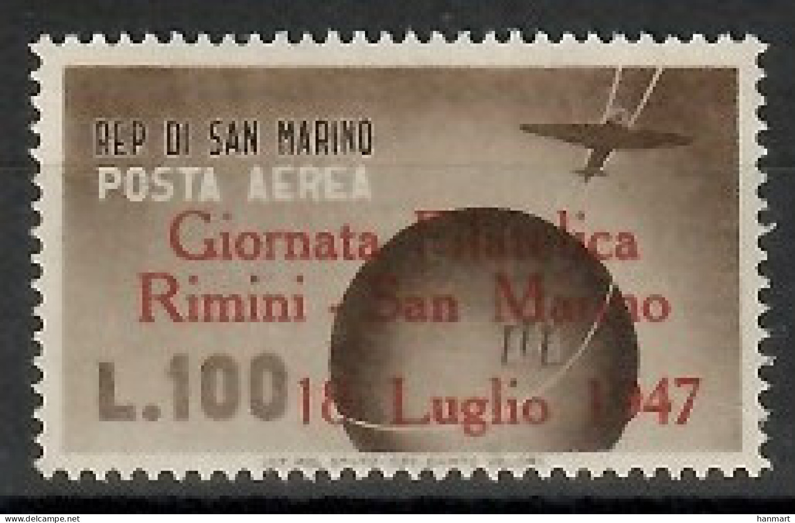 San Marino 1947 Mi 378 MNH  (ZE2 SMR378) - Other & Unclassified